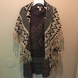 Vintage America Blues tribal cardigan